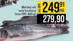 Jip Mořský vlk celý kuchaný (cca 300-400 g) nabídka