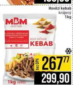 Jip Hovězí kebab krájený 1kg nabídka