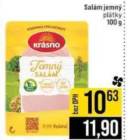Jip Salám jemný plátky 100 g nabídka