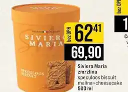 Jip Siviero Maria zmrzlina speculoos biscuit malina+cheesecake 500 ml nabídka
