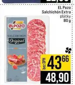 Jip EL Pozo Salchichón Extra plátky 80 g nabídka