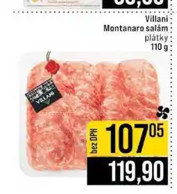 Jip Villani Montanaro salám plátky 110 g nabídka
