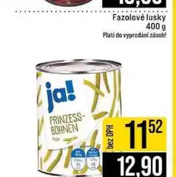 Jip Fazolové lusky 400 g nabídka