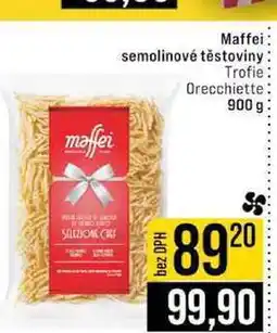 Jip Maffei semolinové těstoviny Trofie Orecchiette 900 g nabídka