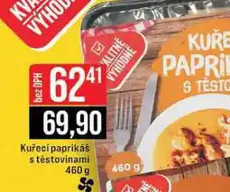 Jip Kuřecí paprikáš s těstovinami 460 g nabídka