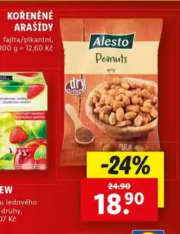 Lidl Kořeněné arašídy nabídka