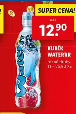 Lidl Kubík waterrr nabídka