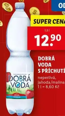 Lidl Dobrá voda s příchutí nabídka