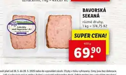 Lidl Bavorská sekaná nabídka