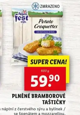Lidl Plněné bramborové taštičky nabídka