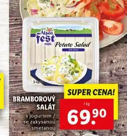 Lidl Bramborový salát nabídka