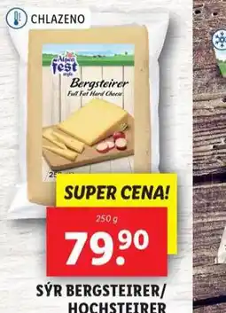 Lidl Sýr bergsteierer / hochteirer nabídka