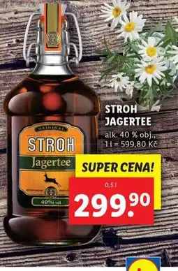 Lidl Stroh jagertee nabídka