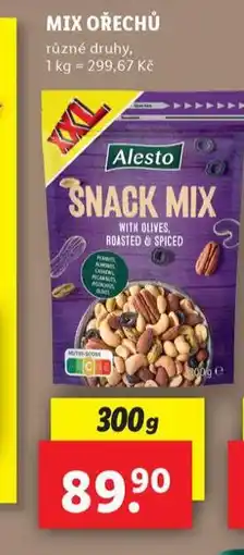 Lidl Mix ořechů nabídka