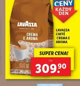 Lidl Lavazza caffé crema e aroma nabídka