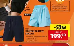 Lidl Dámské funkční šortky nabídka