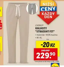 Lidl Kalhoty nabídka