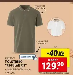 Lidl Polotriko nabídka