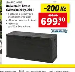 Lidl Univerzální box se dvěma kolečky nabídka