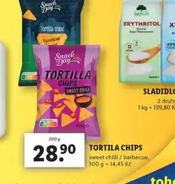 Lidl Tortilla chips nabídka