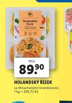 Lidl Holandský řízek nabídka