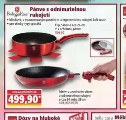 Norma Pánev s odjímatelnou rukojetí nabídka