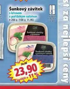 Norma Šunkový závitek s křenem nabídka