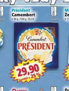 Norma Président cammebert nabídka