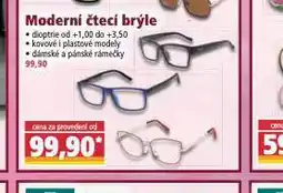 Norma Moderní čtecí brýle nabídka
