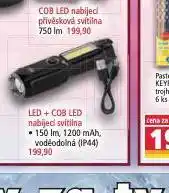 Norma Led + cob led nabíjecí svítilna nabídka