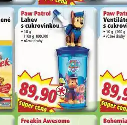 Norma Paw patrol lahev s cukrovinkou nabídka
