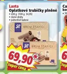 Norma Lasta oplatové trubičky plněné nabídka