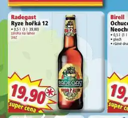 Norma Pivo radegast ryze hořká 12 nabídka