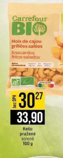 Jip Kešu pražené solené 100 g nabídka