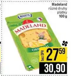 Jip Madeland různé druhy plátky 100 g nabídka