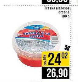 Jip Treska ala losos drcená 100 g nabídka
