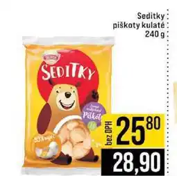 Jip Seditky piškoty kulaté 240g nabídka