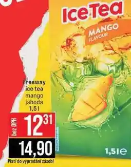 Jip Freeway ice tea mango jahoda 1.5l nabídka