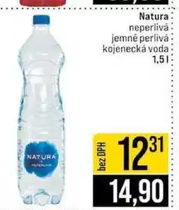 Jip Natura neperlivá jemné perlivá kojenecká voda 1,5l nabídka