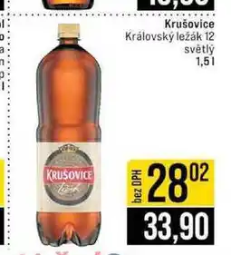 Jip Krušovice Královský ležák 12 světlý 1,5l nabídka