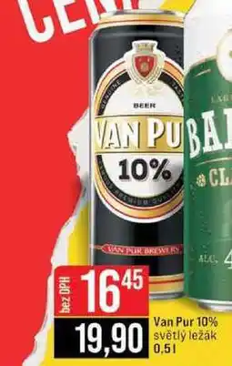 Jip Van Pur 10% světlý ležák 0,5l nabídka