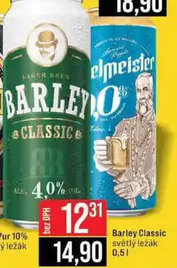 Jip Barley Classic světlý ležák 0,5l nabídka