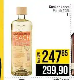 Koskenkorva Peach 20% 1l