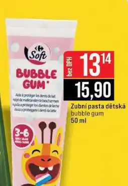 Jip Zubní pasta dětská bubble gum 50 ml 3-6 nabídka