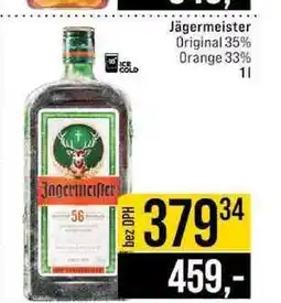 Jip Jägermeister Original 35% Orange 33% 1l nabídka