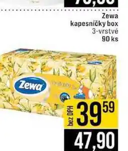 Jip Zewa kapesničky box 3-vrstvé 90 ks nabídka