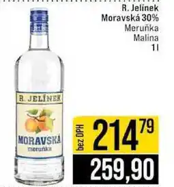 Jip R. Jelínek Moravská 30% Meruňka Malina 1l nabídka
