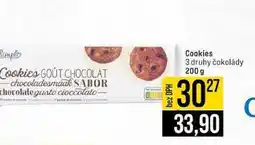Jip Cookies 3 druhy čokolády 200 g nabídka