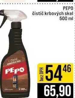 Jip PEPO čistič krbových skel 500 ml nabídka