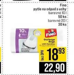 Jip Fino pytle na odpad s uchy barevné 10l 50 ks barevné 20l 30 ks nabídka